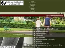 Sites similar to ankleandfootcentersofmissouri.com