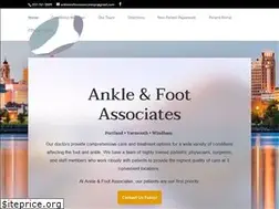Sites similar to ankleandfootmaine.com