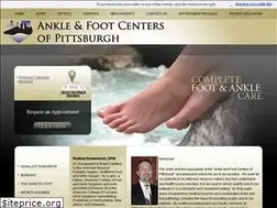 Sites similar to anklefootcentersofpittsburgh.com