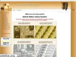 Sites similar to anlagegold24.biz