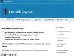 Sites similar to anlagewissen.com