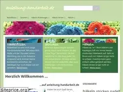 Sites similar to anleitung-handarbeit.de
