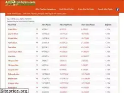 Sites similar to anlikaltinfiyati.com