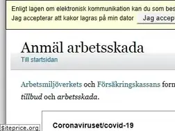 Sites similar to anmalarbetsskada.se