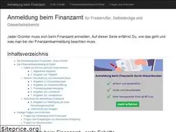 Sites similar to anmeldung-finanzamt.de