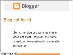 Sites similar to anna-kournikova-net-woth.blogspot.com