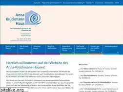 Sites similar to anna-krueckmann-haus.de