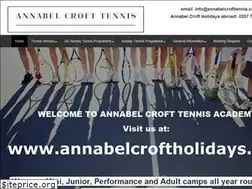 Sites similar to annabelcrofttennis.com