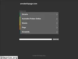 Sites similar to annabellapage.com