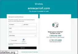 Sites similar to annacarroll.com