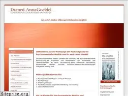 Sites similar to annagoeldel.de