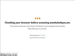 Sites similar to annahakobyan.am