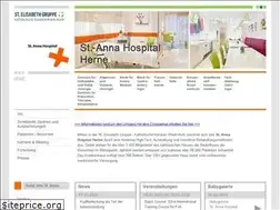 Sites similar to annahospital.de