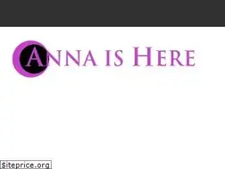 Sites similar to annaishere.com