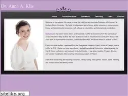 Sites similar to annaklis.com
