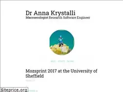 Sites similar to annakrystalli.me