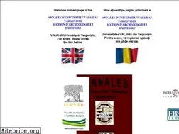Sites similar to annalesfsu.ro