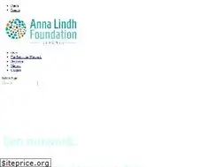 Sites similar to annalindhfoundation.be