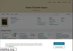 Sites similar to annalsofvascularsurgery.com