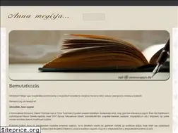 Sites similar to annamegirja.hu