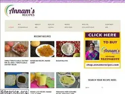 Sites similar to annamsrecipes.com