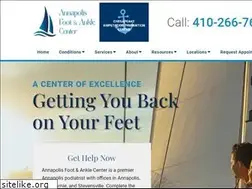 Sites similar to annapolisfootandanklecenter.com
