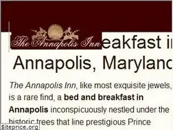 Sites similar to annapolisinn.com