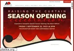 Sites similar to annapolisopera.org