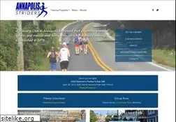 Sites similar to annapolisstriders.org