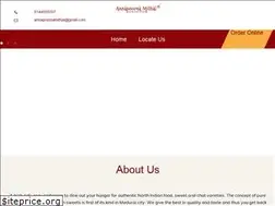 Sites similar to annapoornamithai.com
