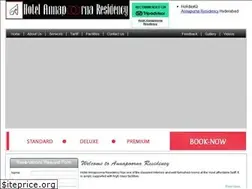 Sites similar to annapoornaresidency.com