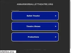 Sites similar to annarborballettheatre.org