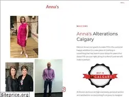 Sites similar to annasalterations.ca