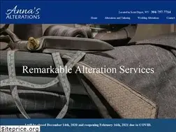 Sites similar to annasalterations.net