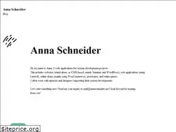 Sites similar to annaschneider.me