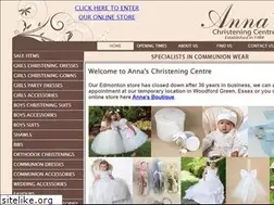 Sites similar to annaschristeningcentre.co.uk