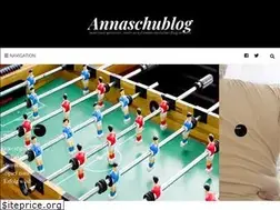 Sites similar to annaschublog.com