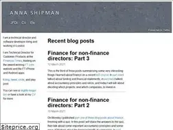Sites similar to annashipman.co.uk