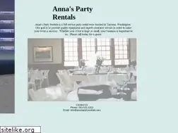 Sites similar to annaspartyrentals.com