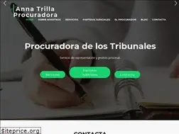 Sites similar to annatrillaprocuradora.com