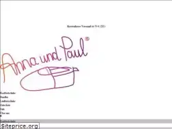 Sites similar to annaundpaul.de