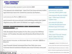 Sites similar to annauniversityupdates.com