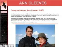 Sites similar to anncleeves.com