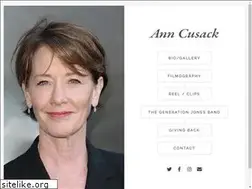 Sites similar to anncusack.com