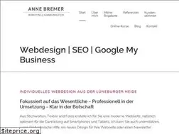 Sites similar to anne-bremer.de