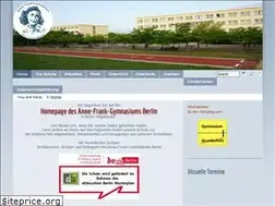 Sites similar to anne-frank-schule-berlin.de