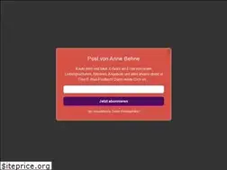 Sites similar to annebehne.de