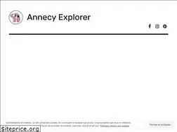 Sites similar to annecyexplorer.fr