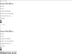 Sites similar to annedevillers.com
