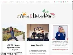 Sites similar to annedubndidu.com